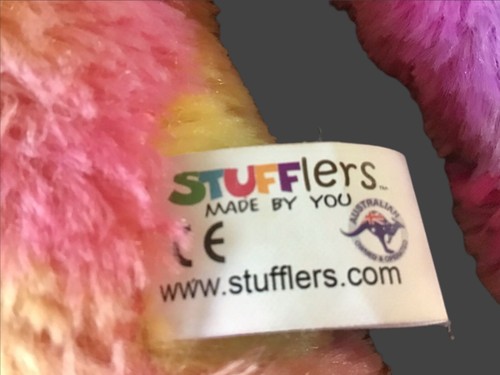 Build a Bear/Stuffers 40 cm Peluche Oso Arco Iris Peluche Suave Mimoso - Imagen 5 de 6