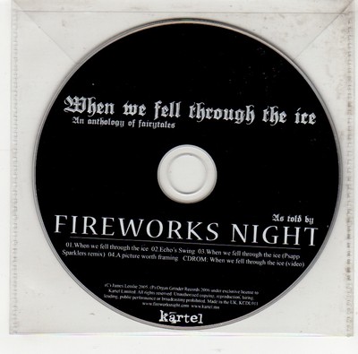 (GE846) Fireworks Night, When We Fell Through The Ice - 2006 DJ CD