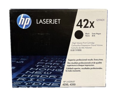 Original Toner HP Q5942X 42X Laserjet 4250 4250N 4250TN 4350 4350N 4350T 4350dtn