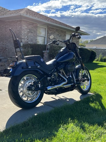 Harley SOFTAIL Low Rider S FXLRS Chrome WHEEL PULLEY ROTOR 2020 24 rear OUTRIGHT - Picture 10 of 10