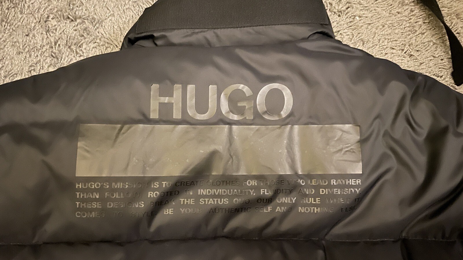 Mens Hugo Boss Down Jacket eBay
