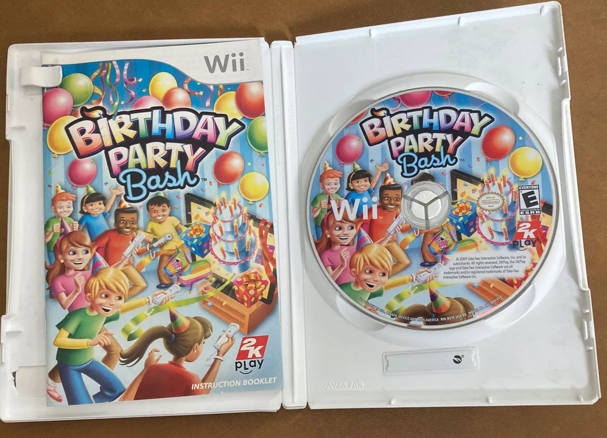 Birthday party bash best sale wii