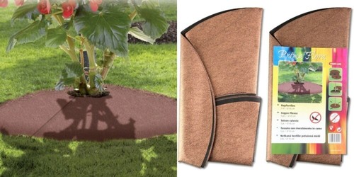5 pieces copper fleece Ø 45 cm each snail protection snail barrier against snails