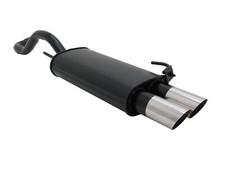 Terminale di Scarico Sportivo NOVUS 2x76 MS per VOLKSWAGEN Polo (6N1/6N2)