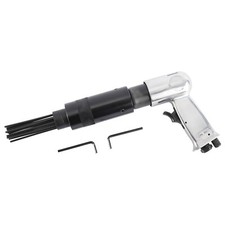 Pneumatic Air Needle Derusting Gun Pistol Grip Slag Rust Deburring Removal Tools