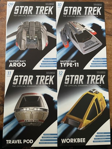EAGLEMOSS STAR STREK OFFICIAL STARSHIPS COLLECTION - SHUTTLECRAFT SET 3 - Picture 3 of 3