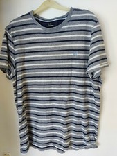Mens Fred Pery Striped Tshirt Size Large Very Good Condition