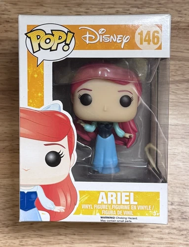 Funko Pop! Vinyl: Disney - Ariel (Blue Dress) #146 The Little Mermaid Series 7
