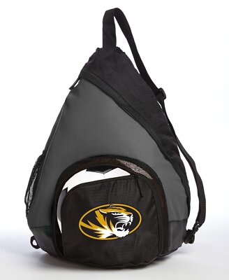 Missouri Tigers Sports Sling Pack   Mizzou Soccer Ball & Volleyball Practice Bag