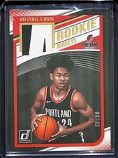 2018-19 Donruss Basketball Patch Relic Rookie #RJ-ASM Anfernee Simons No 8 of 25