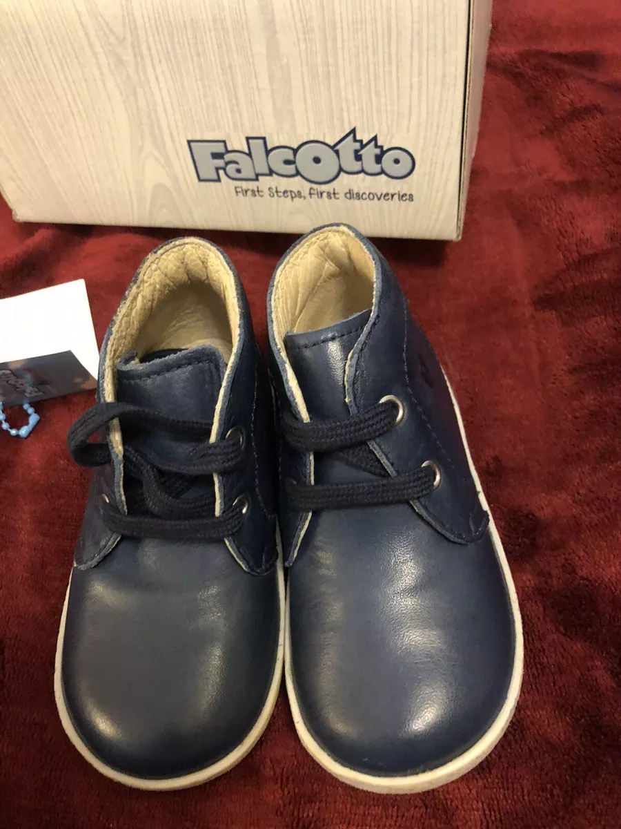 Falcotto Naturino Baby Shoes Soft Leather NEW Size 20 EU 4.5 US