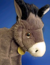 Aurora "Miyoni Tots" Lifelike Realistic Donkey Foal Plush Toy