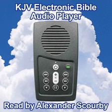 Alexander Scourby Audio Bible KJV player, Alexander Scourby reading the Bible