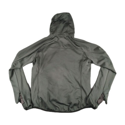 Loki Gear All In One Tech Hoodie Herren Medium grau durchgehender Reißverschluss gesticktes Logo  - Bild 2 von 12