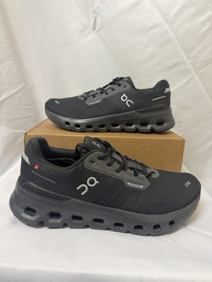 Size 11 Woman/9.5 Mens  - ON Cloud Cloudrunner 2 Waterproof Magnet Black