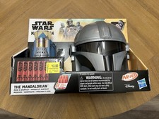 Nerf Star Wars The Mandalorian Mask Gauntlet Combo Hasbro Disney Brand New