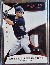 2015 Panini Immaculate Collection #80 Robert Refsnyder Immaculate Swatches #/99