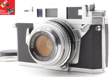 Read N MINT Konica III A Rangefinder Film Camera Hexanon 48mm f2 Tested JAPAN