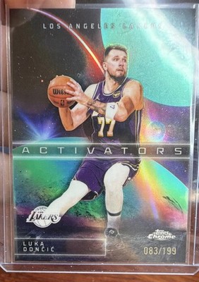 TOPPS CHROME UPDATE /199 LUKA DONCIC ACTIVATORS 🔥🔥