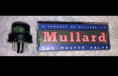 Mullard Box | Dumont 6H6 Metal Audio Vacuum Tube ~ NOS