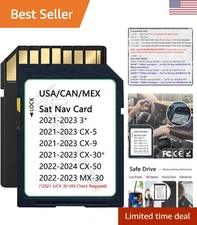 Reliable Mazda Navigation SD Card with 2023 Map Updates - Fits Multiple Models