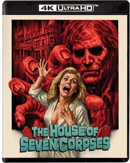 THE HOUSE OF THE SEVEN CORPSES 4K BLURAY