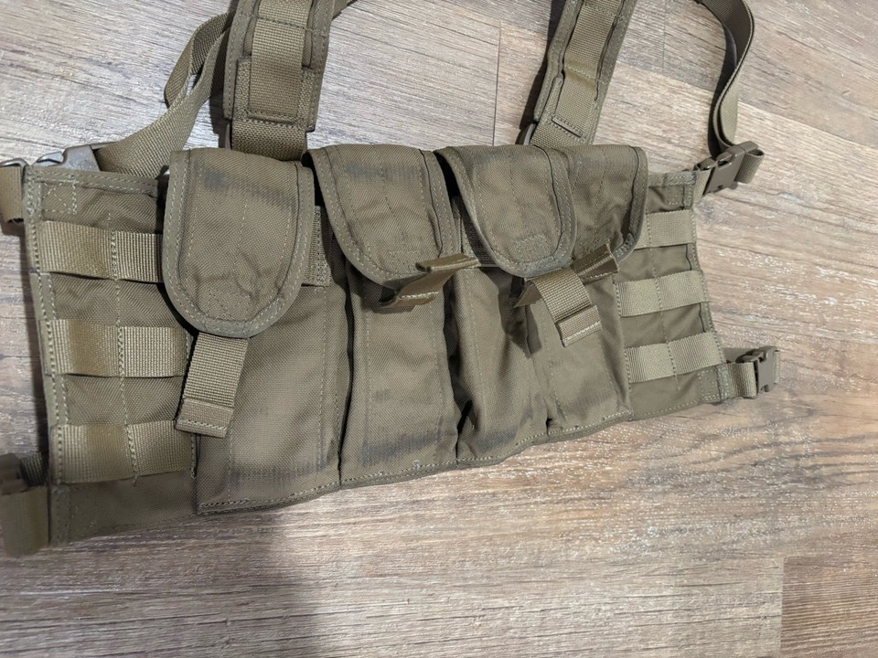 UW GEAR Chest Rig Minuteman Rig Coyote 556 Mags Modern Chicom Molle | eBay