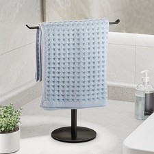 Multifunctional Stainless Steel Hand Towel Stand - 11.81 Inch Vertical Space