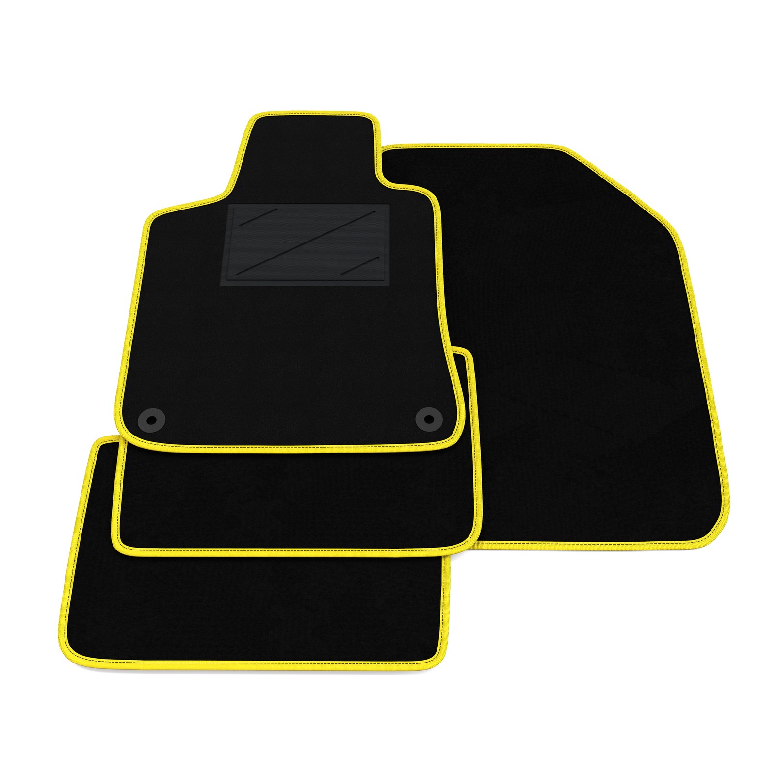 Tapis de sol noirs en moquette sur mesure pour Peugeot 308 II Break 2013-2021