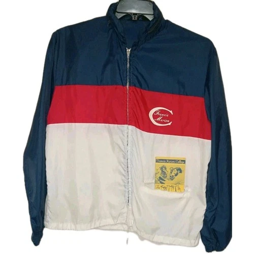 Vintage 70s Champions Francis Marion College University Jacket Men's M USA - product listing photo