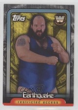 2006 Topps WWE Insider Restricted Access Legends Earthquake #L4 1fb7