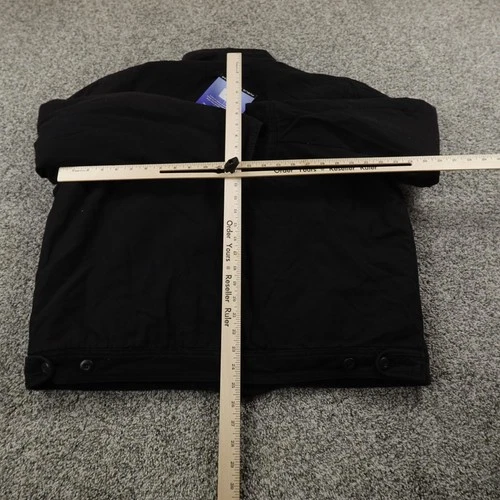 NEW Rothco Jacket Mens M Black Concealed Carry Canvas Tactical Bomber Work Coat image 7