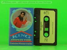 KING STEPS IN TIME 123 18 Track Audio Cassette CBS