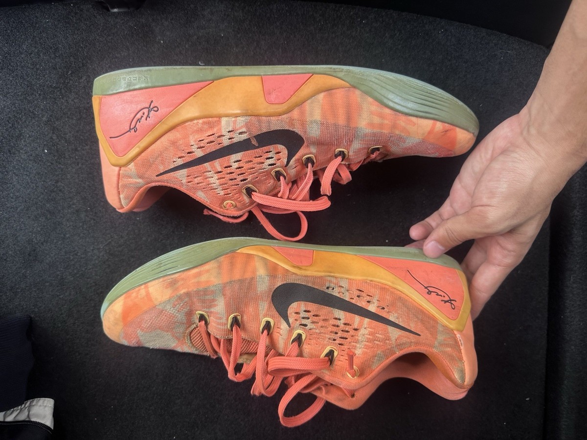 Nike Kobe 9 Low EM Peach Mango - Size 11 Used No Box 2014 646701