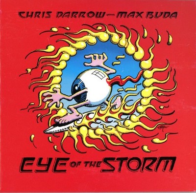 LP CHRIS DARROW / MAX BUDA - EYE OF THE STORM * TAKOMA 1981 USA *EX KALEIDOSCOPE