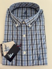 NWT Brand New johnnie-O Prep-Formance Button Down Shirt - HILLS blue size M
