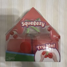 SQUEEEZY CHERRIES Sunny Days jumbo squishy Sensory Fidget Toy BRAND NEW in BOX