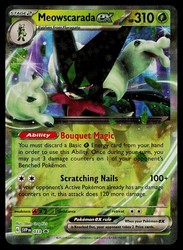 Meowscarada ex SVP033 Black Star Promo