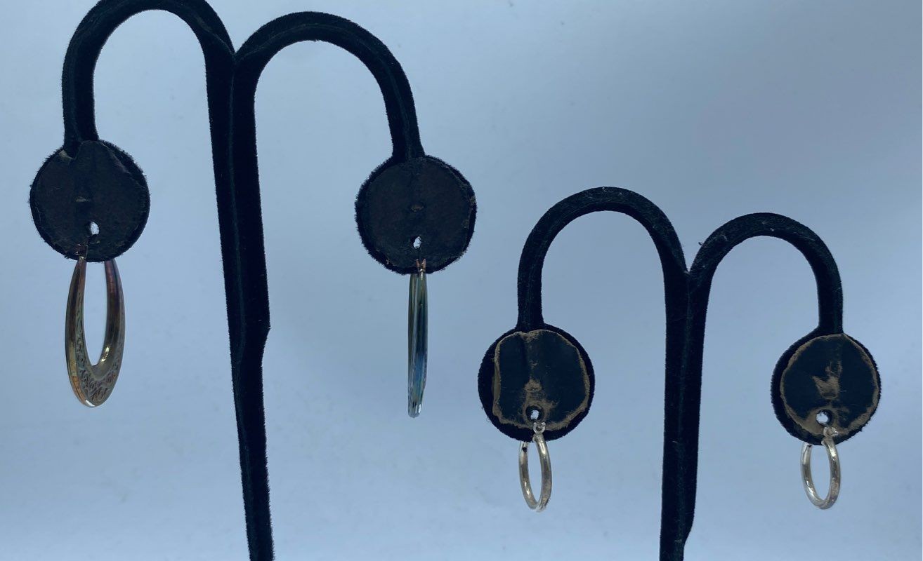 Sterling Silver Assorted Ring/Bracelet/Earring Je… - image 7