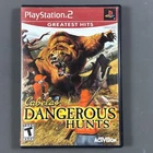 Cabela's Dangerous Hunts Sony PlayStation 2 PS2 Complete CIB Tested