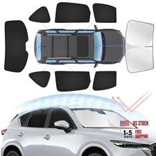 8PCS Full Rear Side Window Sun Shade for Mazda CX-5 17 CX-5 Window Sun shade