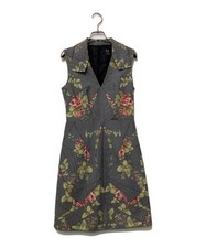 ALEXANDER McQUEEN                    sleeveless dress gray