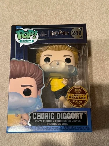 Funko Pop - Digital Cedric Diggory Harry Potter Exclusive Vinyl Figure #249