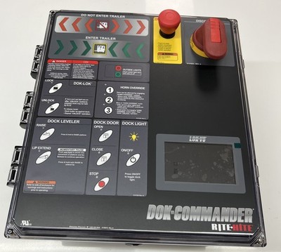 Rite-Hite DOK-COMMANDER Control Panel Box Dock  Safety System