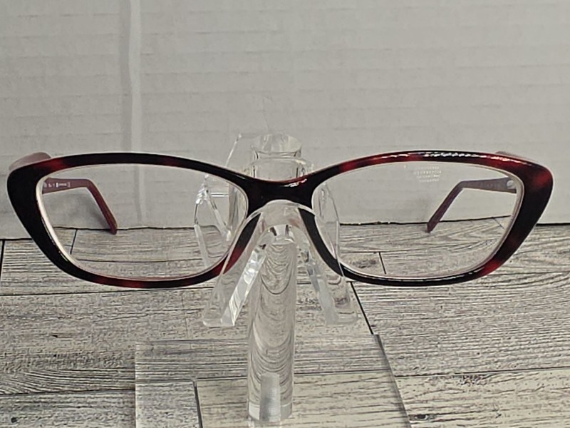 Women's Jennifer Lopez JL263 HM 51-14-135 Red Tortoise Eyeglass Frames Only