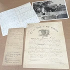 Civil War Discharge Papers And More