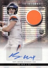 ‼️CHASER‼️2024 Topps Midnight Autographs Bo Nix RC RPA Auto READ DESC