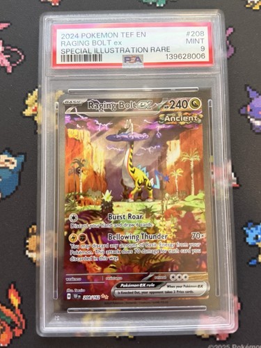 Raging Bolt ex graded PSA 9 for sale on eBay