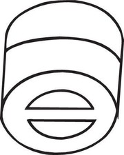 BOSAL Dichtung, Abgasrohr 256-249 für MAZDA