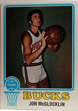1973 Topps #123 Jon McGlocklin EX/NM Card 